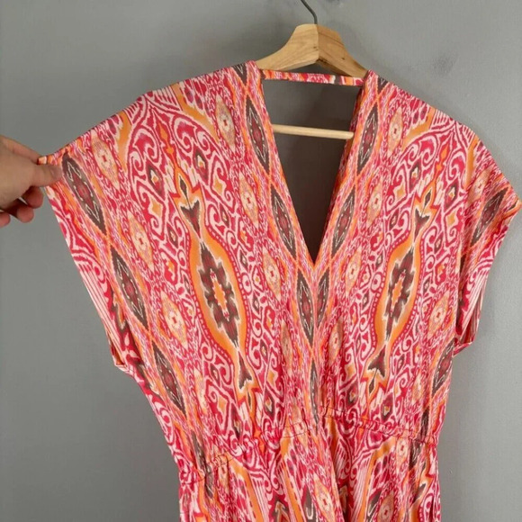 Hale Bob Printed Dress V Neck - Picture 11 of 14